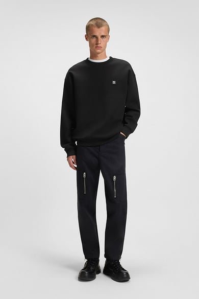 ΜΠΛΟΥΖΑ ΦΟΥΤΕΡ HUGO - 001 ΜΑΥΡΟ